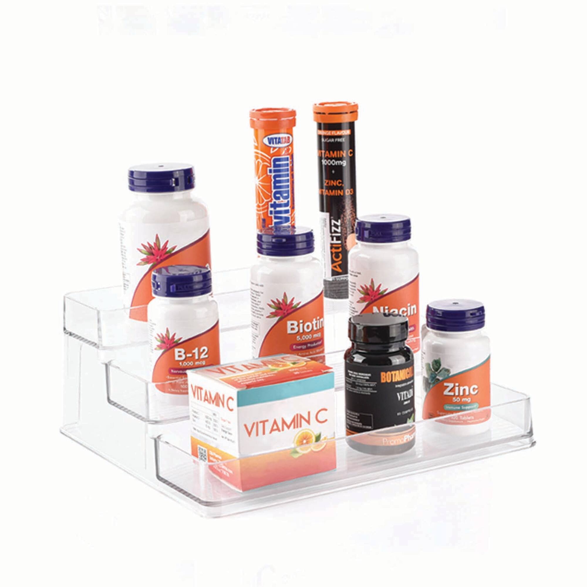 Sorbus 3-Tier Pantry Organizers, 2ct.